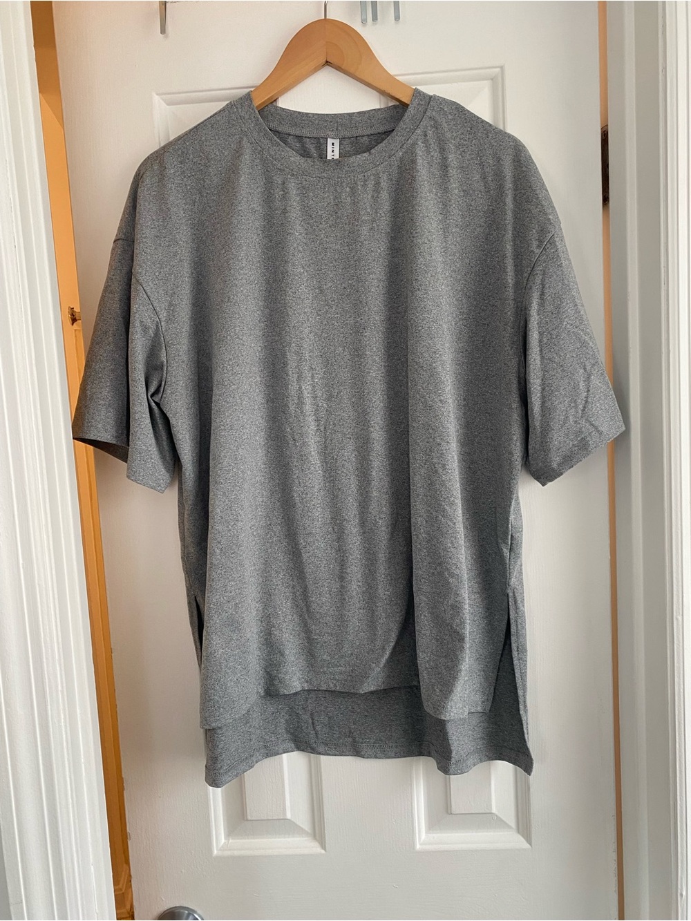 Women’s Relaxed Fit Short Sleeve Crewneck Shirt - Gray